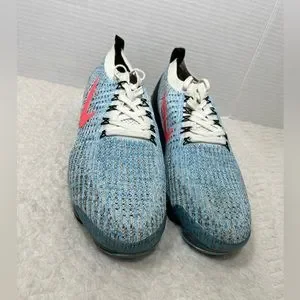 Nike Shoes Nike Air Vapormax Flyknit Mens Photo Blue Gold